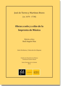 DE TORRES J. -OBRAS A SOLO Y A DUO