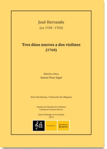 HERRANDO J. - TRES DUOS NUEVOS A DOS VIOLINES