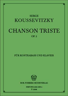 KOUSSEVITZKY S. - VALS TRISTE OP.2