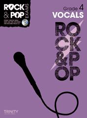 TRINITY COLLEGE - ROCK & POP EXAMS VOCALS GRADE 4 +CD