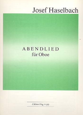 HASELBACH J. - ABENDLIED - OBOE SOLO