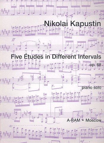 KAPUSTIN N. - ESTUDIOS (5) DIFERENTES INTERVALOS OP.68