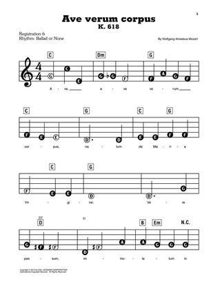 MOZART .- THE BEST OF E-Z PLAY TODAY V.180
