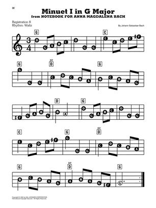BACH.- THE BEST OF E-Z PLAY TODAY V.167