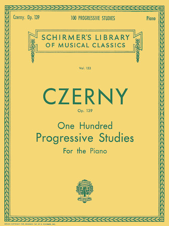 CZERNY C. - EJERCICIOS PROGRESIVOS (100) - OP.139