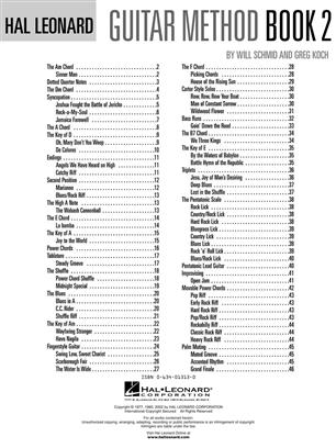 SCHMID W. - HAL LEONARD GUITAR METHOD V.2 + CD