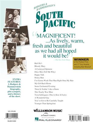 RODGERS - SOUTH PACIFIC VOCAL SELECCION -