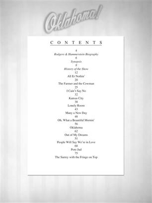 RODGERS - OKLAHOMA VOCAL SELECCION -