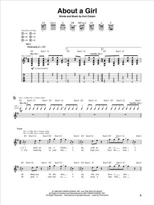 NIRVANA - UNPLUGGED IN NEW YORK (TABLATURA)
