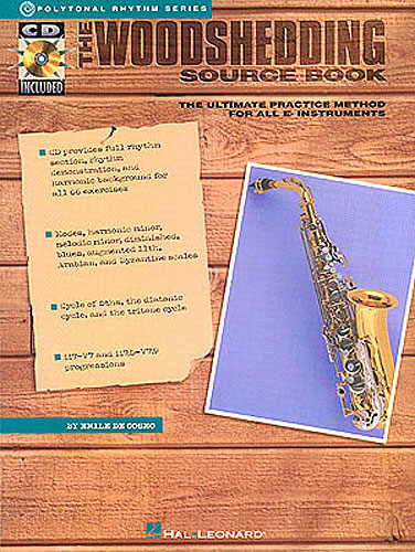 DE COSMO E. - WOODSHEDDING SOURCE BOOK (+CD)(INST.MIb) -