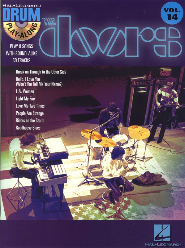 DOORS.- PLAY ALONG DRUM Vº14 +CD(8 SONGS WIT)
