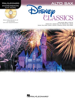 DISNEY. -  CLASSICS PLAY-ALONG +CD (SAXO)