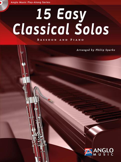 ALBUM - CLASSICAL SOLOS EASY (15) FAGOT Y PIANO +CD