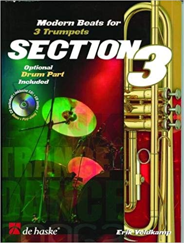 VELDKAMP E. - SECTION 3 MODERM BEATS (3 TROMPETAS Y BATERIA +CD)