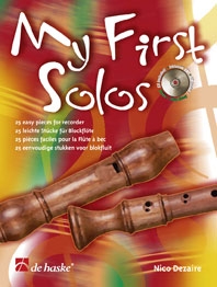 DEZAIRE N. - MY FIRST SOLOS (FLAUTA DULCE )(+CD)