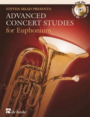 MEAD S. - ADVANCED CONCERT STUDIES EUPHOMIUM BASS CLEF +CD
