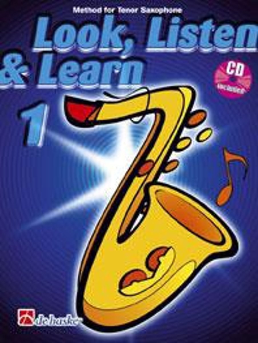 BOERSTOEL/KASTELEIN- ESCUCHAR LEER Y TOCAR V.1 +AUDIO *INGLES* (SAXO TENOR)