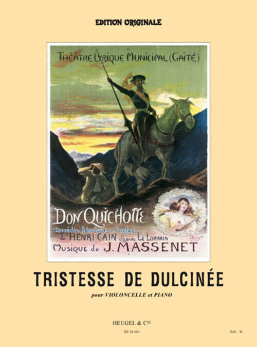 MASSENET J. - TRISTEZA DE DULCINEA (DON QUIJOTE) VCP