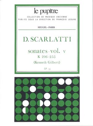 SCARLATTI D. - SONATAS COMPLETAS V.5  K206 A K255 (Lp35)