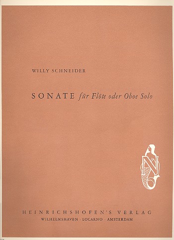 SCHNEYDER W. - SONATA FLAUTA ( U OBOE ) SOLO OP.53