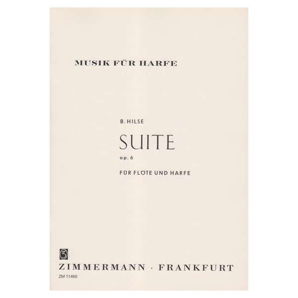 HILSE B. - SUITE OP.6 FLAUTA Y ARPA