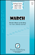 BERG K. - FROM SOLFEGE SUITE MARCH CORO 3 PARTS