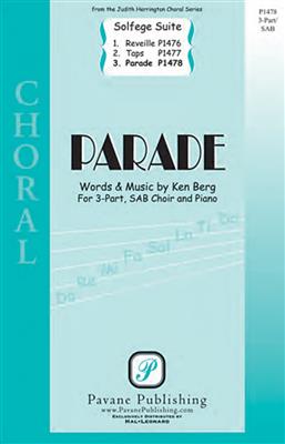 BERG K. - FROM SOLFEGE SUITE-MILITARY SUITE PARADE 3P