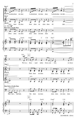 BANDIT C. - RATHER BE CORO SSAA (ARR. BRYMER M.)