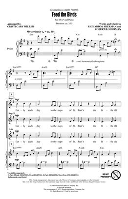 SHERMAN B. FEED THE BIRDS CORO SSA
