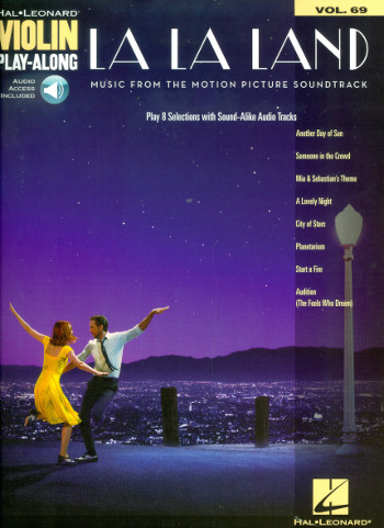 HURTWITZ/PASEJ /PAUL - LA LA LAND VIOLIN PLAY ALONG  V.69 (+AUDIO DESCARGABLE)