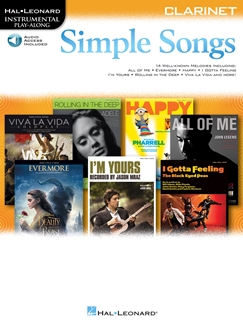 ALBUM - SIMPLE SONGS - CLARINET PLAY ALONG (AUDIO DESCARGABLE)