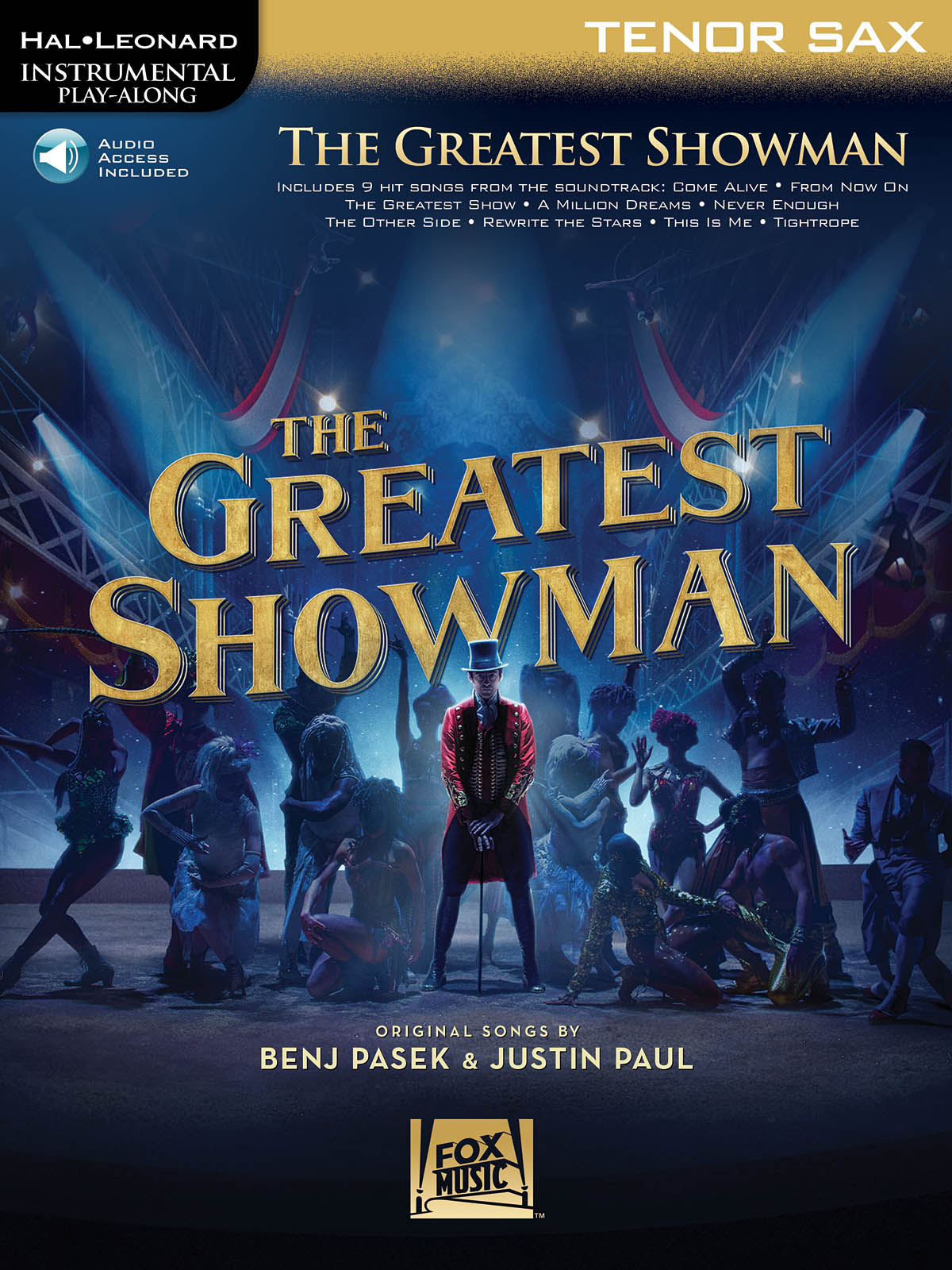 PASEJ/PAUL - THE GREATEST SHOWMAN - TENOR SAX - INSTRUMENTAL PLAY ALONG (+AUDIO DESCARGABLE)