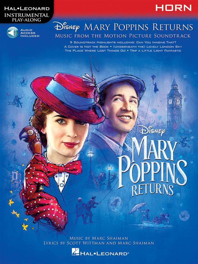 SHAIMAN / WITTMAN - MARY POPPINS RETURNS - TROMPA - INTRUMENTAL PLAY ALONG(DESCARGABLE)