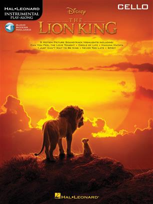 JOHN E. - THE LYON KING (EL REY LEON) CELLO + AUDIO ONLINE