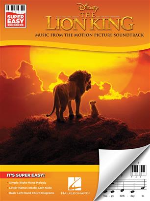 JOHN E. - THE LION KING - SUPER EASY SONGBOOK