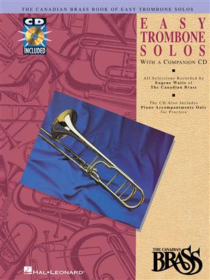 CANADIAN BRASS - BOOK OF EASY TROMBONE SOLOS (+CD)