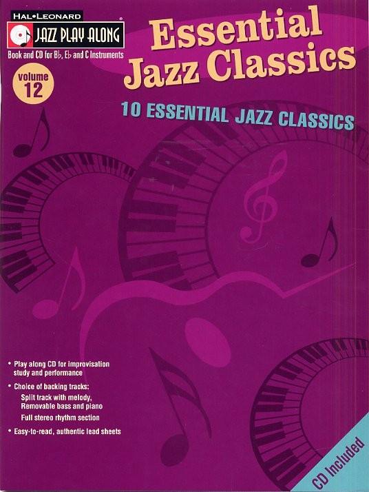ALBUM -ESSENTIAL JAZZ CLASSICS JAZZ PLAY ALONG +CD V.12