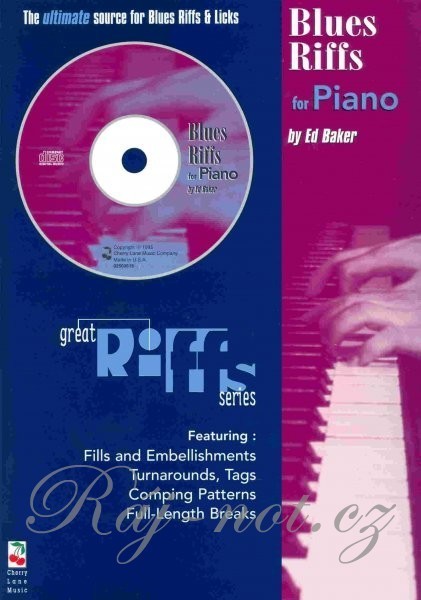 BAKER E. - BLUES RIFFS PIANO +CD