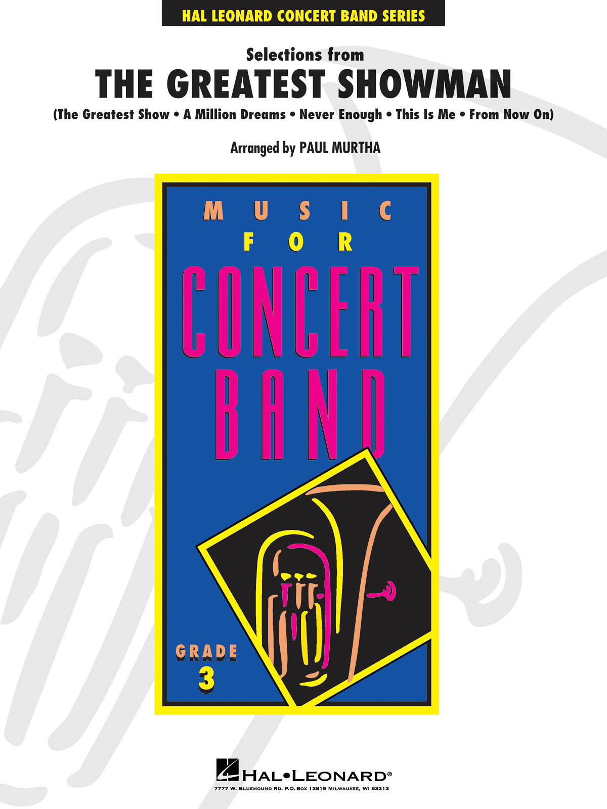 PASEJ /PAUL -SELECTIONS THE GREAT SHOWMAN - YOUN CONCERT BAND