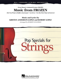 ANDERSON LOPEZ/LONGFIELD - MUSIC FROM FROZEN ORQ.CUERDAS