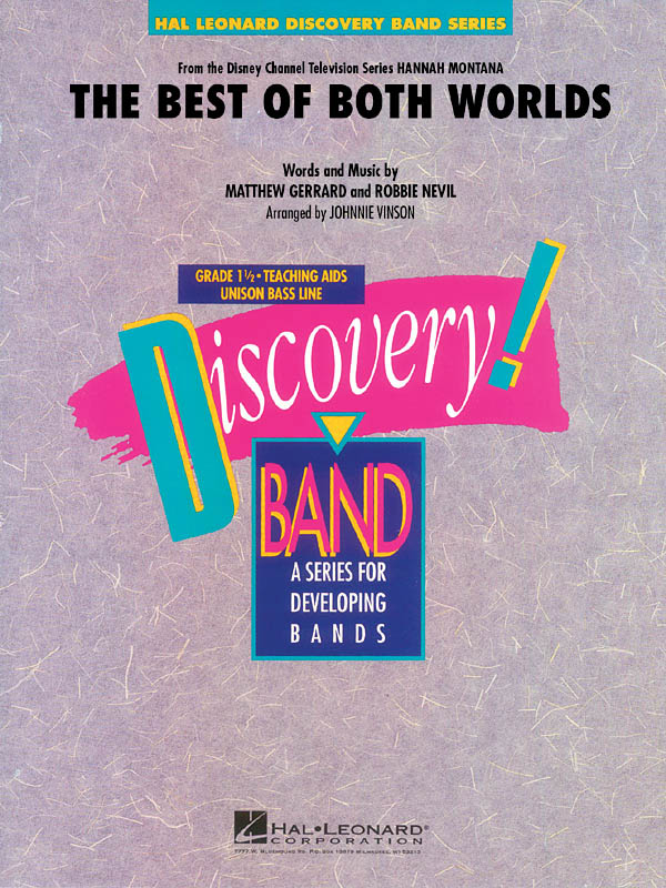 ALBUM - THE BEST OF BOTH WORLDS (BANDA) PARTITURA Y PARTES
