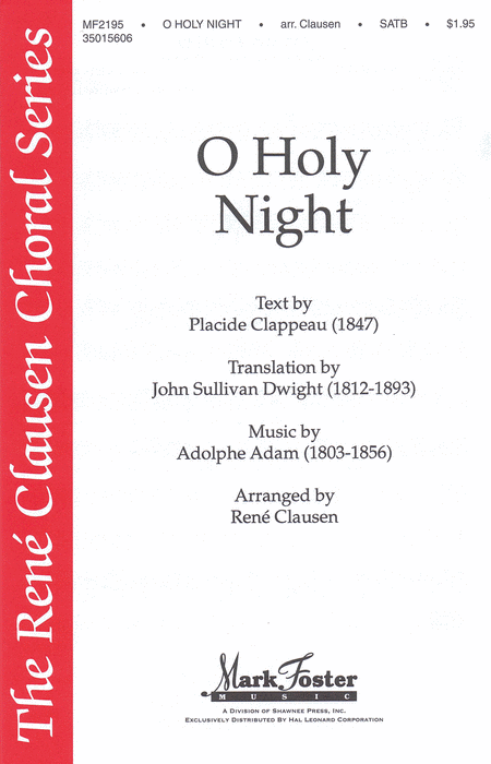 ADAM/CLAUSEN - HOLY NIGHT CORO