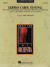 CHRISTENSEN JAMES - GERMAN CAROL FESTIVAL (BANDA) PART Y PARTES