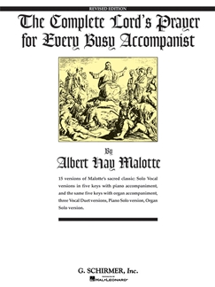MALOTTE A.H. -THE LORD´S PRAYER - VOZ Y PIANO