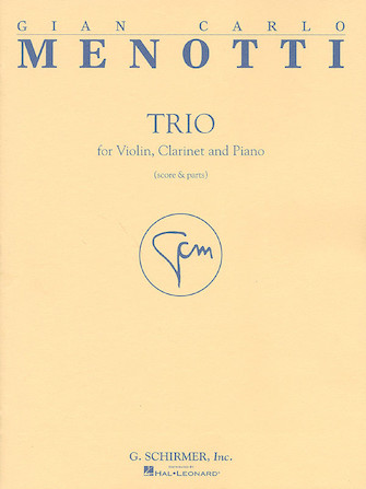 MENOTTI G.C. - TRIO CLARINETE VIOLIN Y PIANO