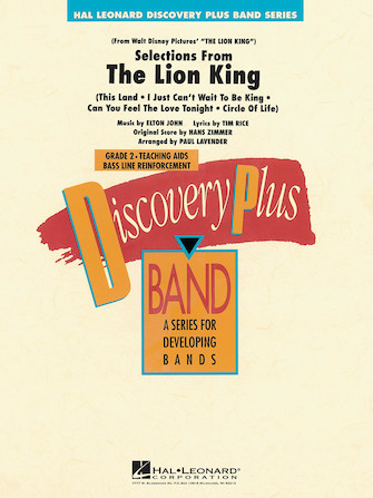 Disney w.-  Selections from The Lion King  (BAND SERIES)