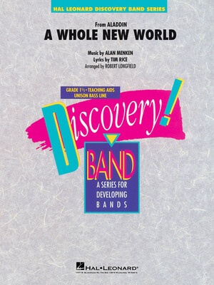 DISNEY/MENKEN - A WHOLE NEW WORLD (ALADDIN) BAND