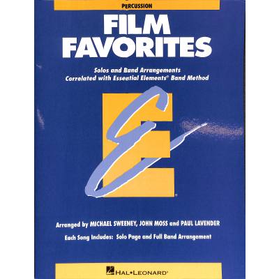 ALBUM - FILM FAVORITES BANDA (PERCUSION ACOMPAÑ)
