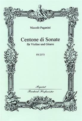 PAGANINI N. - CENTONE DI SONATE -