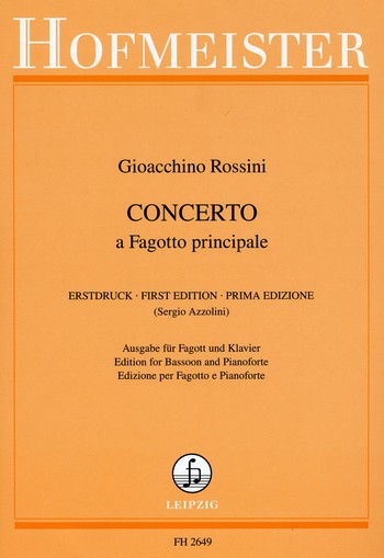 ROSSINI G. - CONCIERTO FAGOT